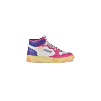 Autry Super Vintage High-top Sneakers - Dames - Sneakers - Veelkleurig - 38 EU - Katoen - Schoenen