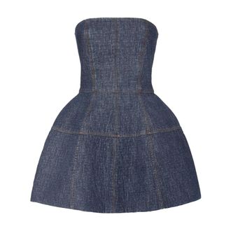 Fendi Mujer, Vestidos, Azul, Talla: M