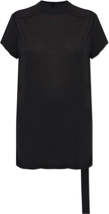 Rick Owens Tops, Dames, Zwart, M, Katoen, Small Level T