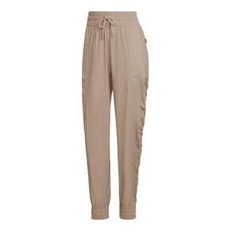 adidas (WMNS) adidas Track Woven Pants Asia Sizing Beige HI3047