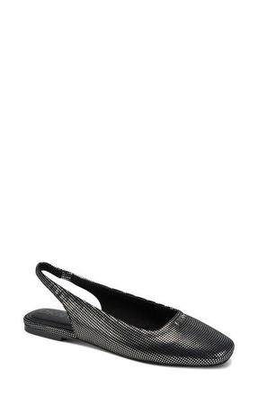 DKNY Darrow Slingback Flat in Black/black at Nordstrom, Size 6.5