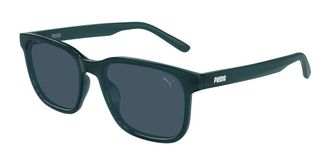 Puma PU0527S 004 Mens Sunglasses Blue Size 55