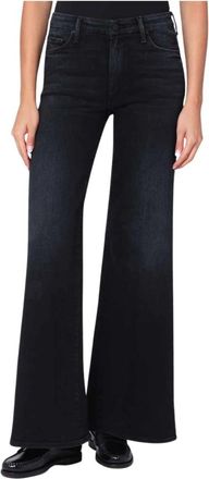 Mother The Roller Flared Jeans - Dames - Flared Jeans - Zwart - W25 - Katoen - Jeans