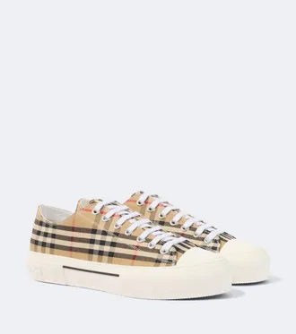 Burberry Burberry Check canvas sneakers