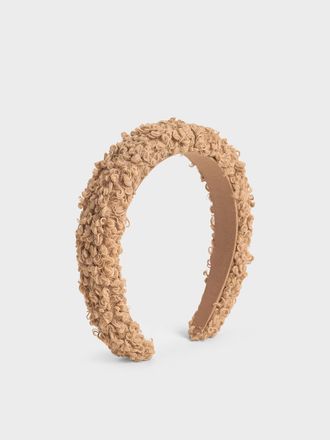 Charles & Keith Furry Headband