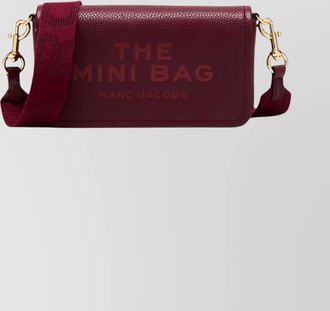 Marc Jacobs mini leather shoulder bag with adjustable strap