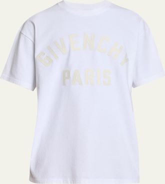 Givenchy Mens Logo Crewneck T-Shirt