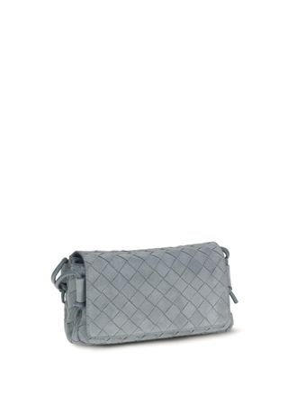 Bottega Veneta Womens Clutch Notturno Mineral Gold Calf Leather Bags