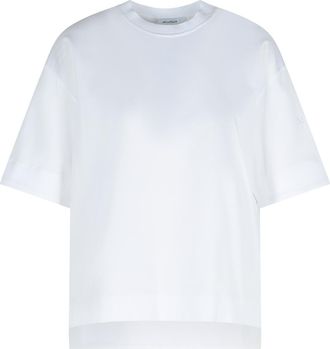 Max Mara Estella White Cotton T Shirt