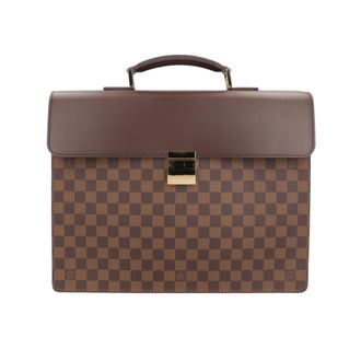 Louis Vuitton Damier Brown Damier Canvas Briefcase (Pre-Owned)