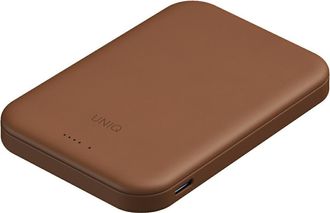 OEM Powerbank Uniq Lyden Lexa Magn&eacute;tico 5000mah Pd Usb-c Magsafe Color Caramelo