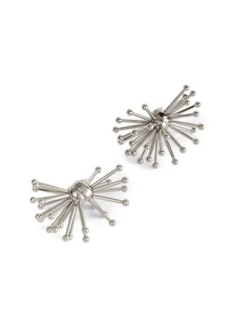 Pucci Riccio earrings - women - Palladium Plated Brass - One Size - Silver