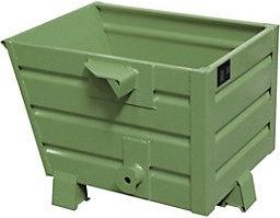 Bauer Volquete Apilable Capacidad 0,3 M&sup3; Verde Reseda Ral 6011
