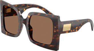 Dolce & Gabbana Designer Zonnebril Dg 4490 in Bruin - Dames - Zonnebrillen - Bruin - 53 MM - Accessoires
