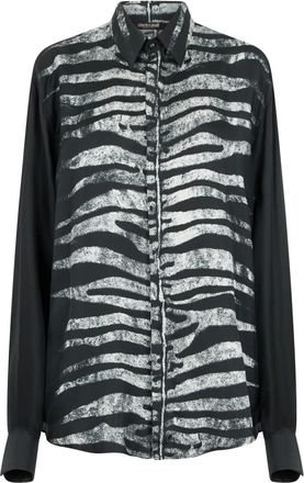 Roberto Cavalli silk shirt - Black