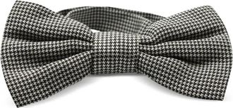 Dolce & Gabbana Papillon con motivo pied-de-poule - Bianco