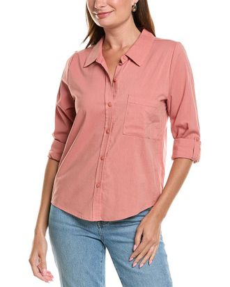 Splendid Woven Button-Down Shirt