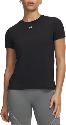 Under Armour Vanish Short Sleeve Shirt in Ultimate Black //Mod Gray at Nordstrom, Size Xx-Large