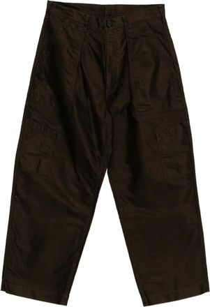 Comme Des Gar&ccedil;ons Broek met opgestikte zak en toelopende zakken - Bruin