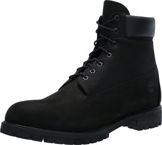 Timberland 6 in Premium Waterproof, Unisex Kids Classic Boots, Black (Black Nubuck), UK (37.5 EU)