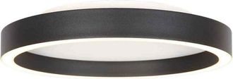 Steinhauer Plafón - Ringlux - negro - metal - ø 30cm - led - - Steinhauer