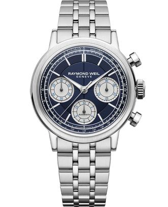 Raymond Weil Millesime Mens Silver Watch 7765-ST-50651 Stainless Steel - One Size