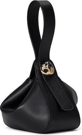Madewell Organic Drop Hand Held Shoulder Womens Handbags True Black, Leather