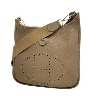 Herm&egrave;s Pre-owned Shoulder Bag - Dames - Pre-owned - Grijs - Maat: ONE Size Leer