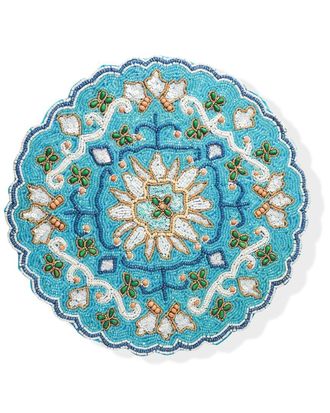 Tiramisu Majestic Azulejo Beaded Placemat