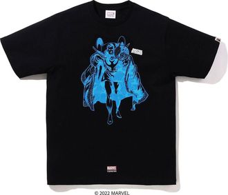 A Bathing Ape X MARVEL Dr. Strange T-Shirt Black 1I73-110-932-BLK
