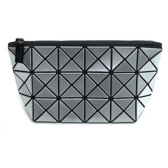 Issey Miyake Silver Vinyl Pouch (Pre-Owned)