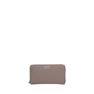 Emporio Armani Portafoglio Grande - - Accessories - Donna - Marrone - ONE SIZE