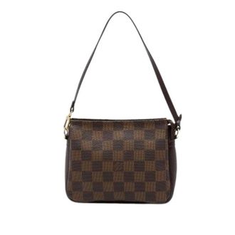 Louis Vuitton Pre-owned Trousse Pochette - Dames - Pre-owned - Bruin - Maat: ONE Size Zijde
