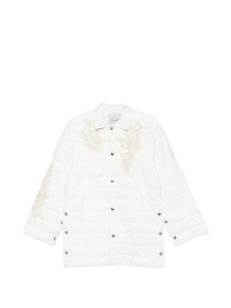 Ermanno Scervino Quilted Nylon Down Jacket