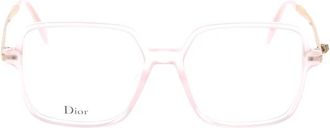 Dior Bril - unisex - Brillen - Roze - ONE Size - Accessoires