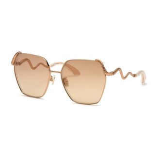 Roberto Cavalli SRC035M 8FCG Shiny Copper Gold/Brown Gradient