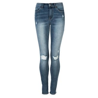 Juicy Couture Dames, Jeans, Blauw, Maat: W25 Denim