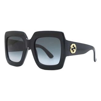 Gucci GG0053SN001 Square Full Rim Sunglasses - Black