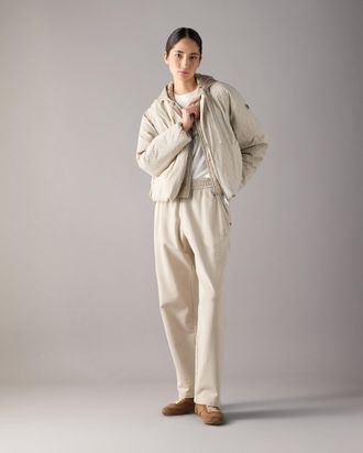 Moose Knuckles Womens Tegan Down Bomber Jacket