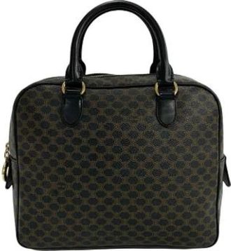 Celine Pre-owned Plastic celine-bags - Dames - Vintage Handtas - Bruin - ONE Size - Leer - Vintage