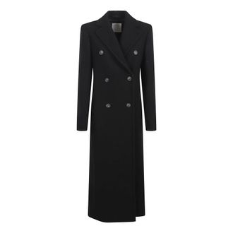 Max Mara Dames, Mantels, Zwart, Maat: 3XS Wol