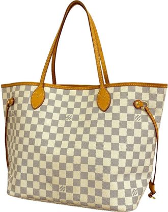 Louis Vuitton White Tote Bag (Pre-Owned)