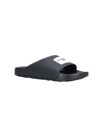 Givenchy Mens Sandals Black Polyurethane