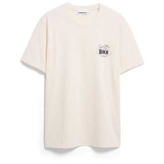Armedangels Jaames Bike T-Shirt T-Shirt f&uuml;r Herren | wei&szlig;