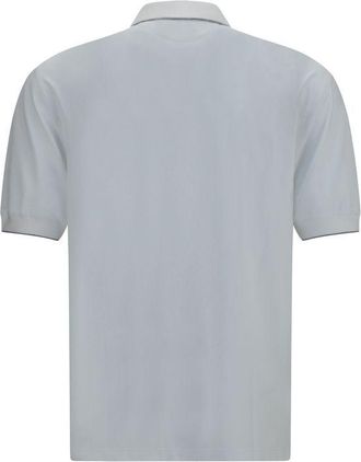 Brunello Cucinelli Mens White Polyamide Polo Shirt