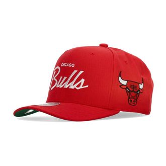 Mitchell & Ness Gorra Head Coach-Pro Fit con visera curva - Sport - Hombre - Rojo - ONE SIZE