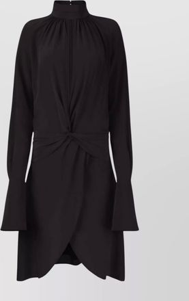 Nina Ricci knee length dress twist detailing