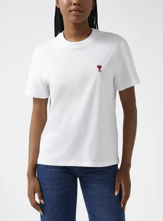 Ami Womens Ami de coeur T-shirt
