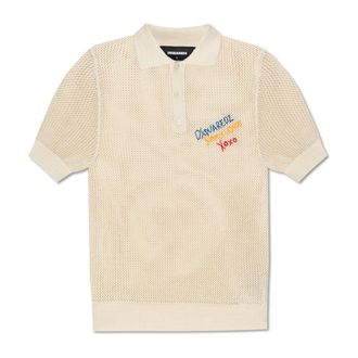 Dsquared2 Hombre, Camisetas, Beige, Talla: XL