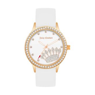 Juicy Couture Watches, female, White, ONE SIZE, White Silicone Watch